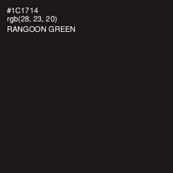 #1C1714 - Rangoon Green Color Image